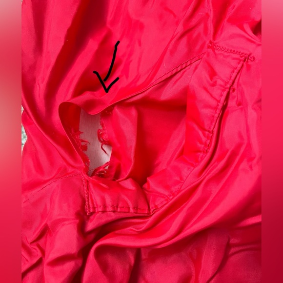 Vintage Walt Disney Character Fashion Red Bomber Mickey Mouse Jacket - Picture 10 of 10